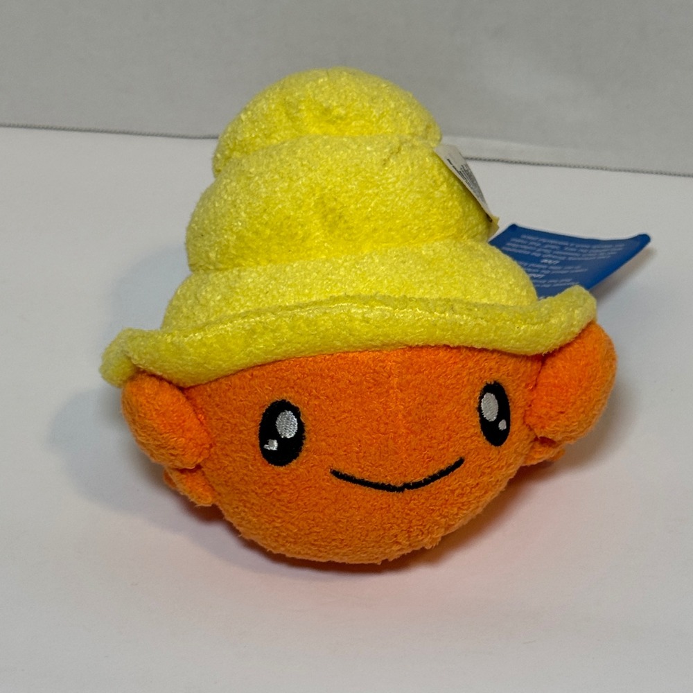 Cutie Petootie Plush Hermit Crab-Hele Hawaiian Stuff Yellow & Orange Plush, NEW